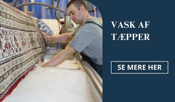 Vask af tæpper service