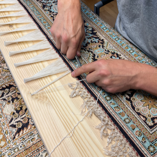 Reparation af frynser